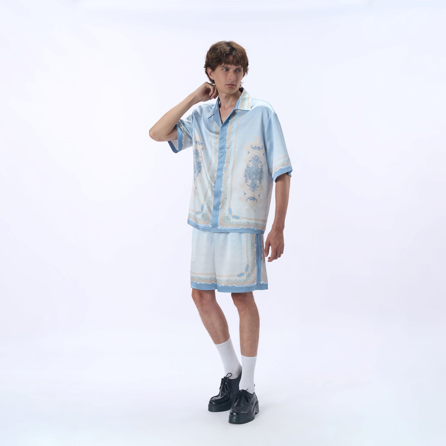 Coraline Symphony Silk Shorts