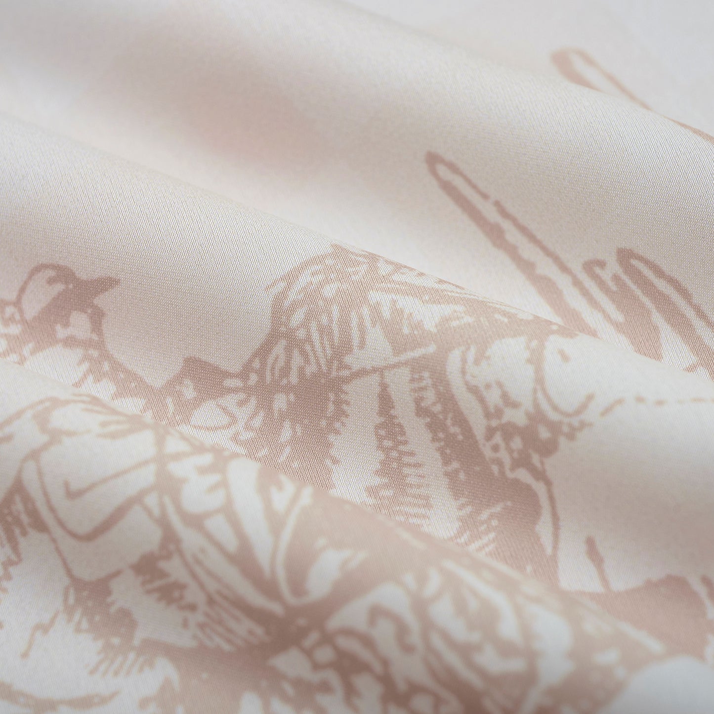 Knots Of Sand Silk Shirt | Premium Printed Silk Camp Shirt Wild West Equestrian Theme