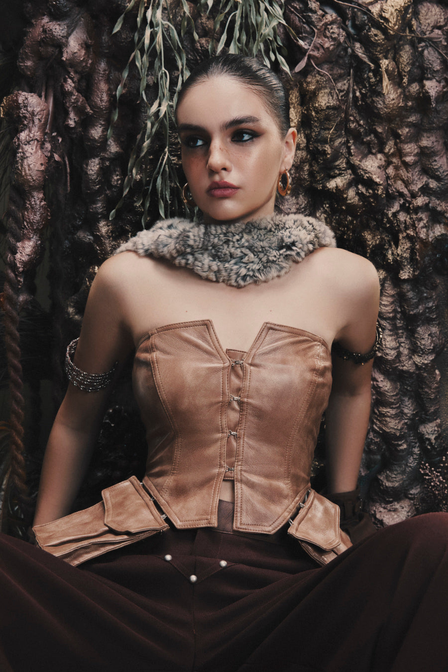 Saddle Leather Corset