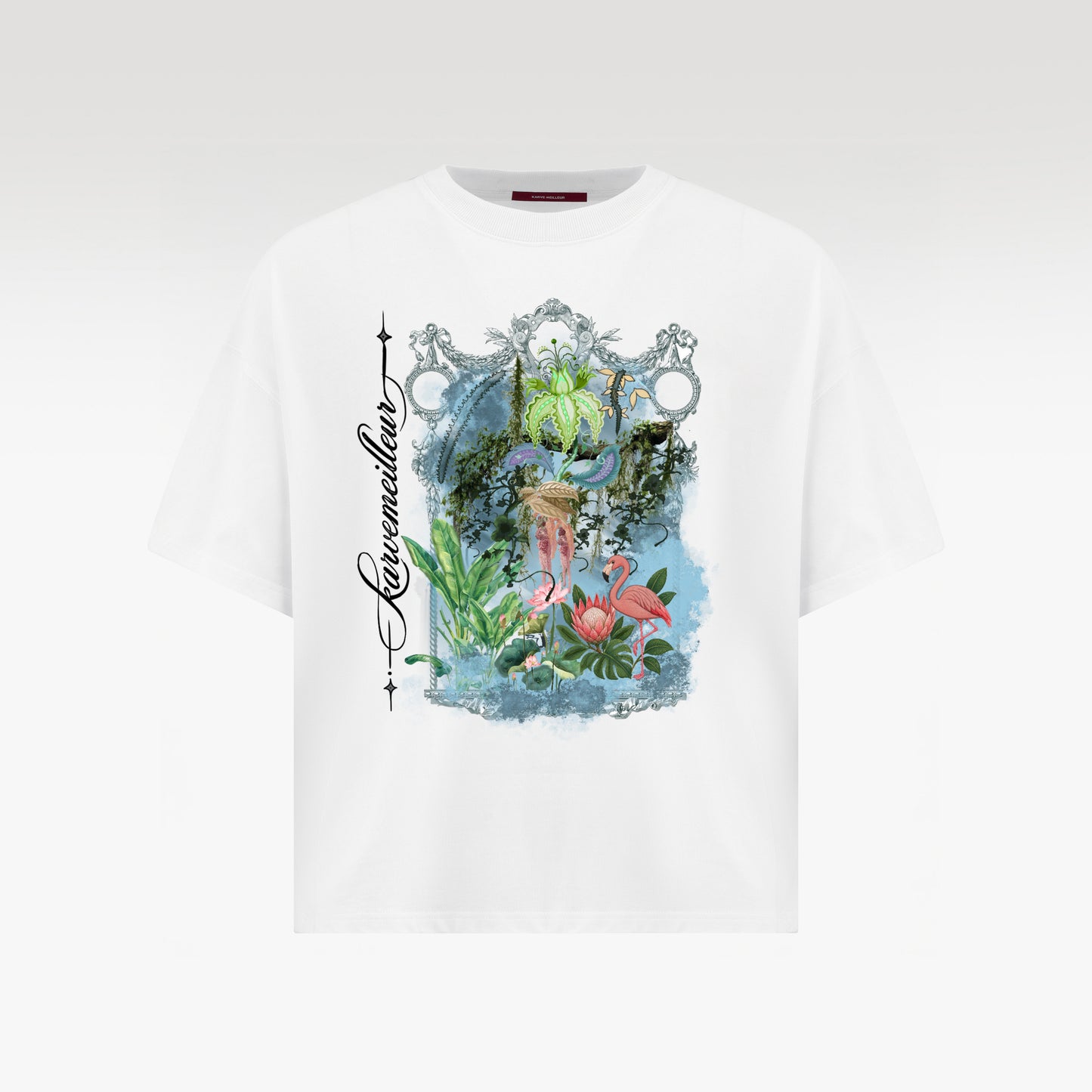 Flora Brom Boxy T-Shirt | Boxy Fit Graphic Tee