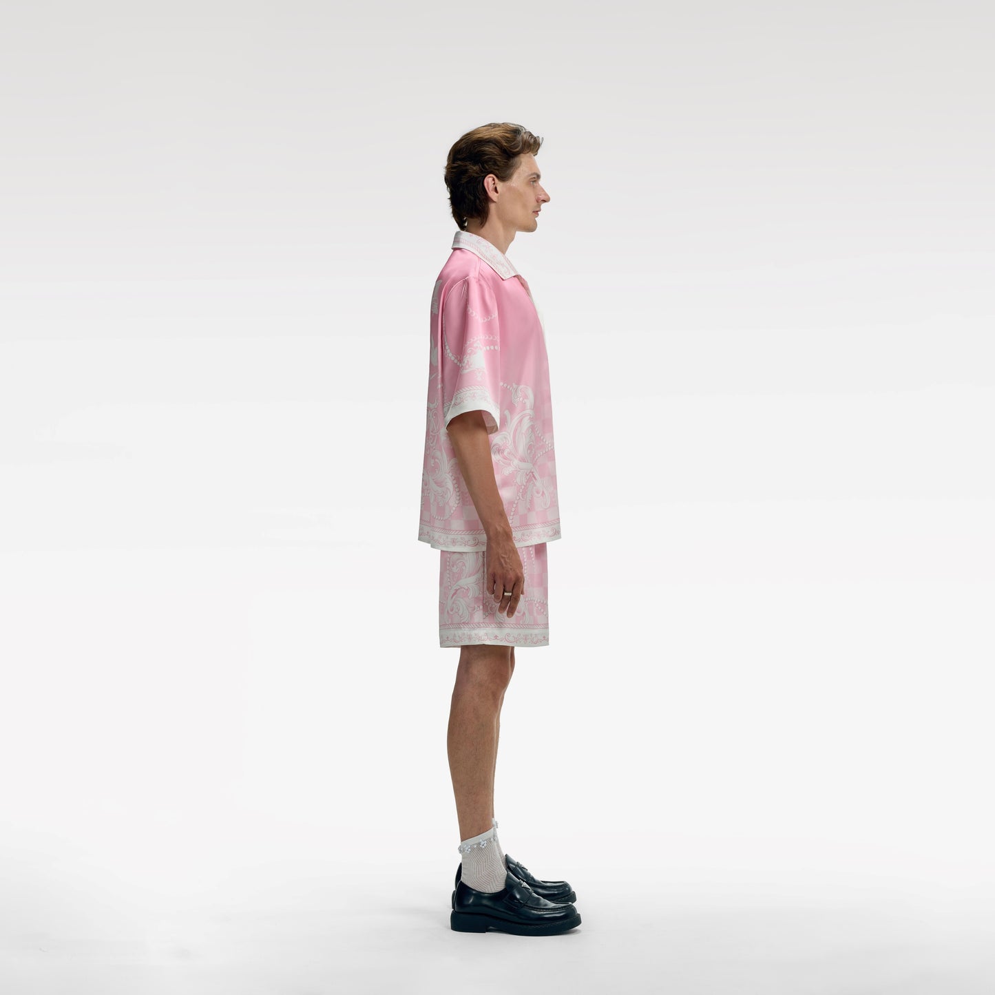 Quần short lụa Karve Meilleur Epiphany - Hồng