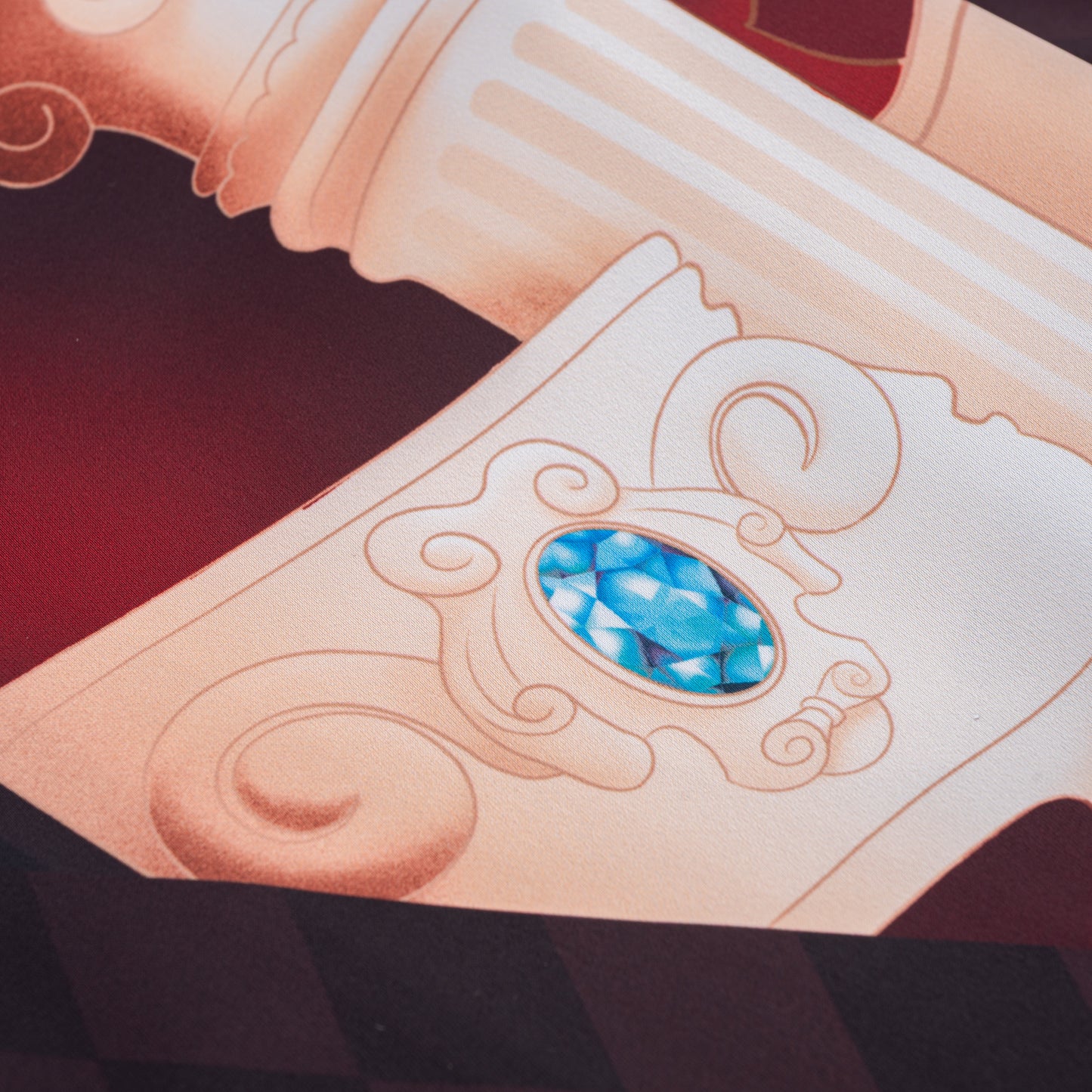 Phantom Silk Shirt | Printed Silk Taffeta Cuban Collar Short Sleeve Shirt