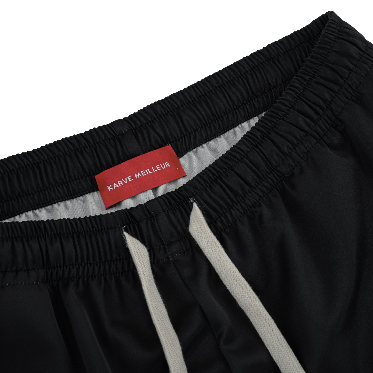 Black Ace Silk Shorts | Printed Silk Relaxed Fit Decadent Dice Game