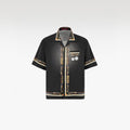 The Black Ace Short-Sleeved Shirt | Proprietary SILKRA™ Decadent Game Print
