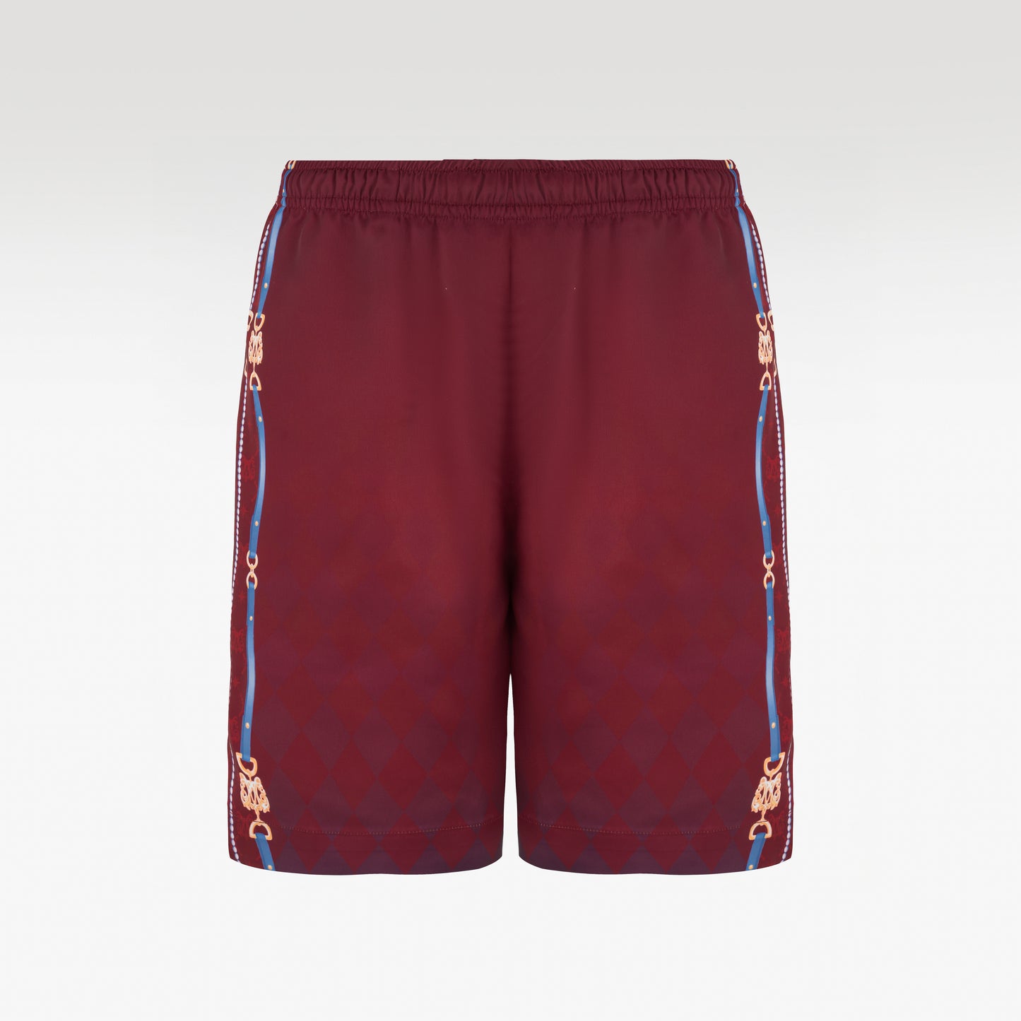 Plum Bee Silk Shorts | Drawstring Elastic Waistband Silk Shorts