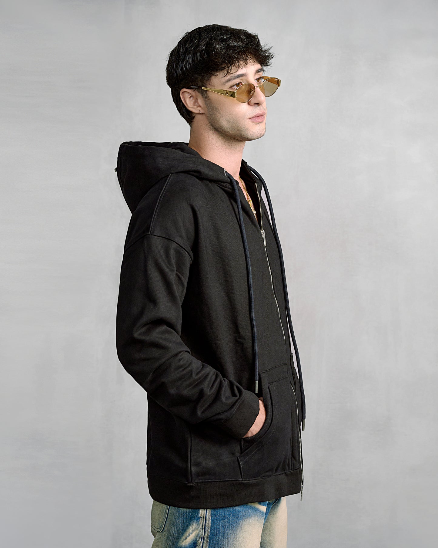 Light Zip - Up Hoodie | Premium American Unisex Streetwear