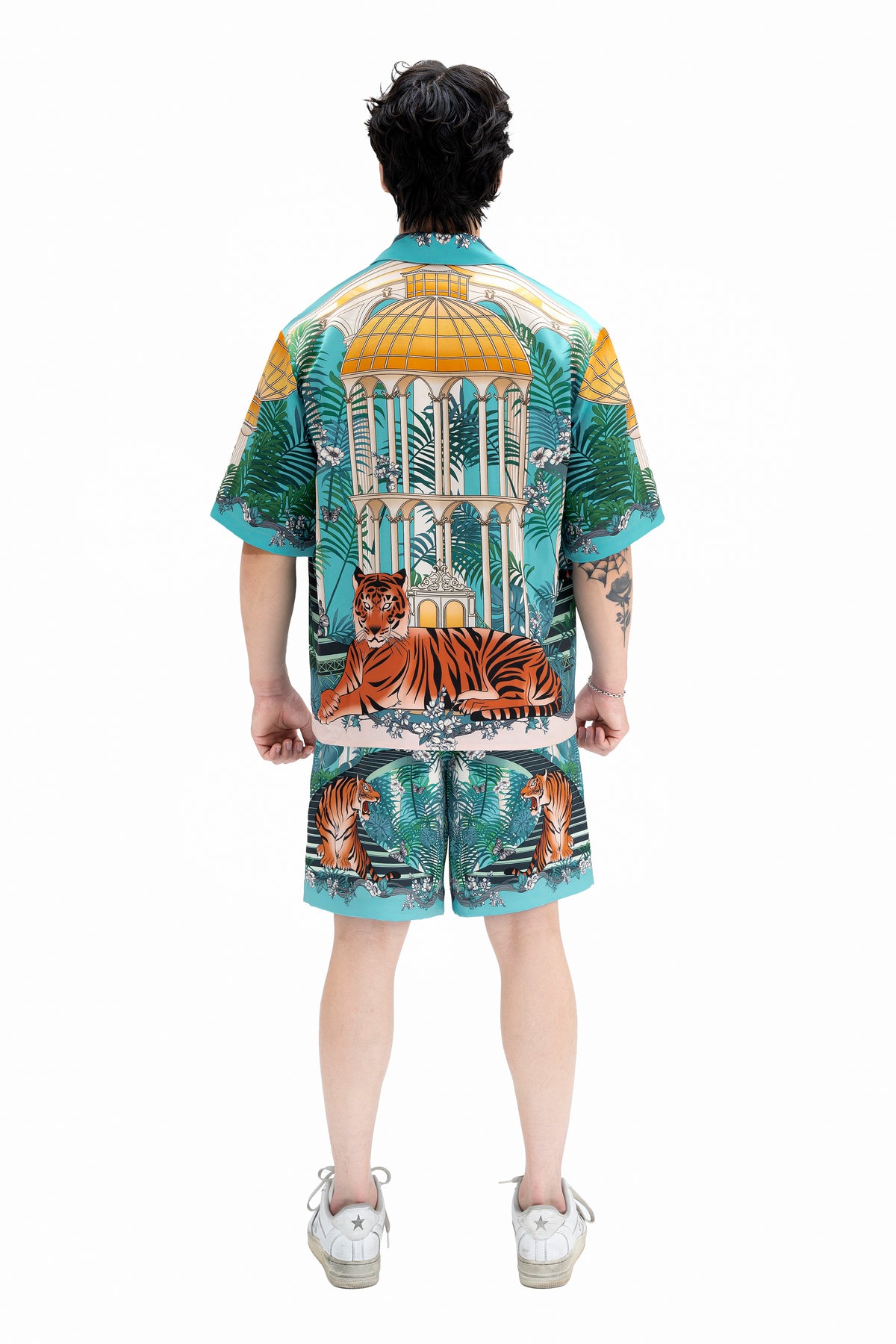 Verdastra Silk Shorts | Drawstring Elastic Waistband Silk Shorts