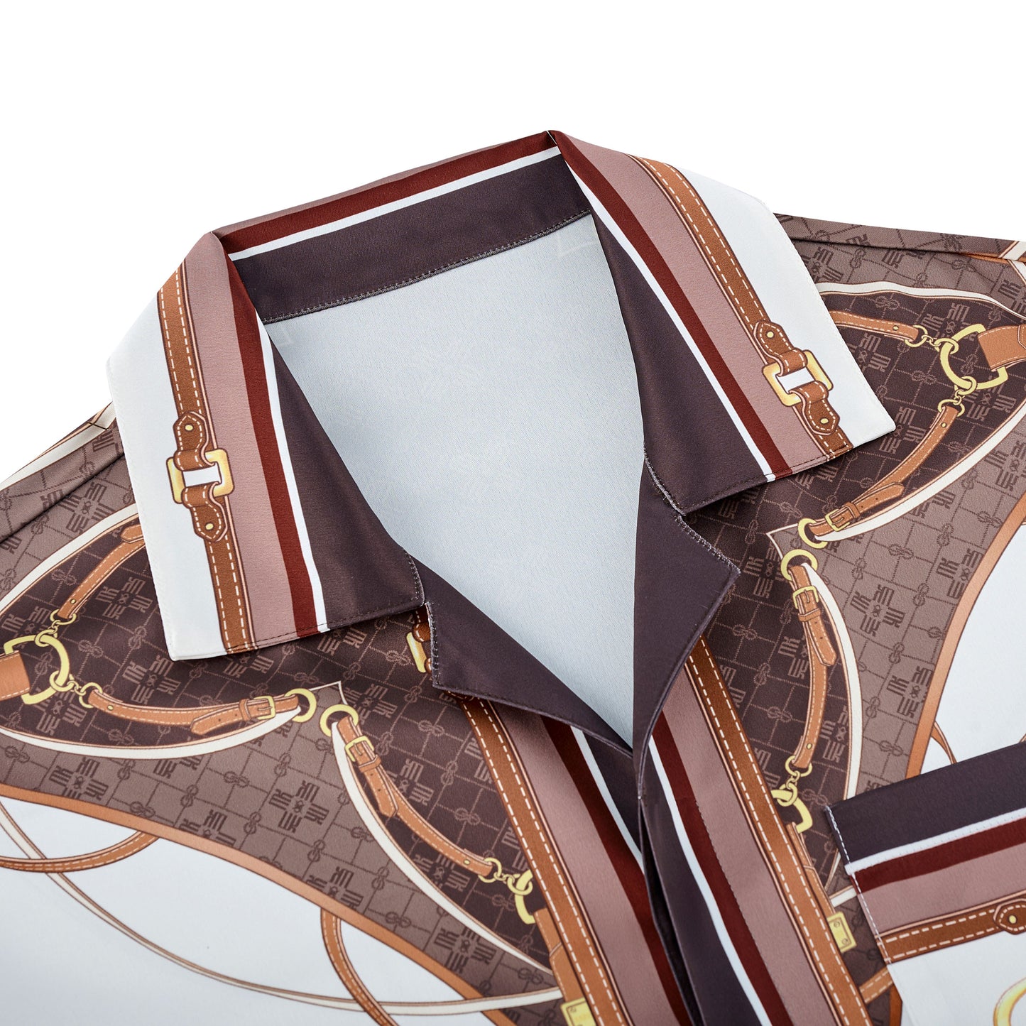 Knots Of Sand Silk Shirt