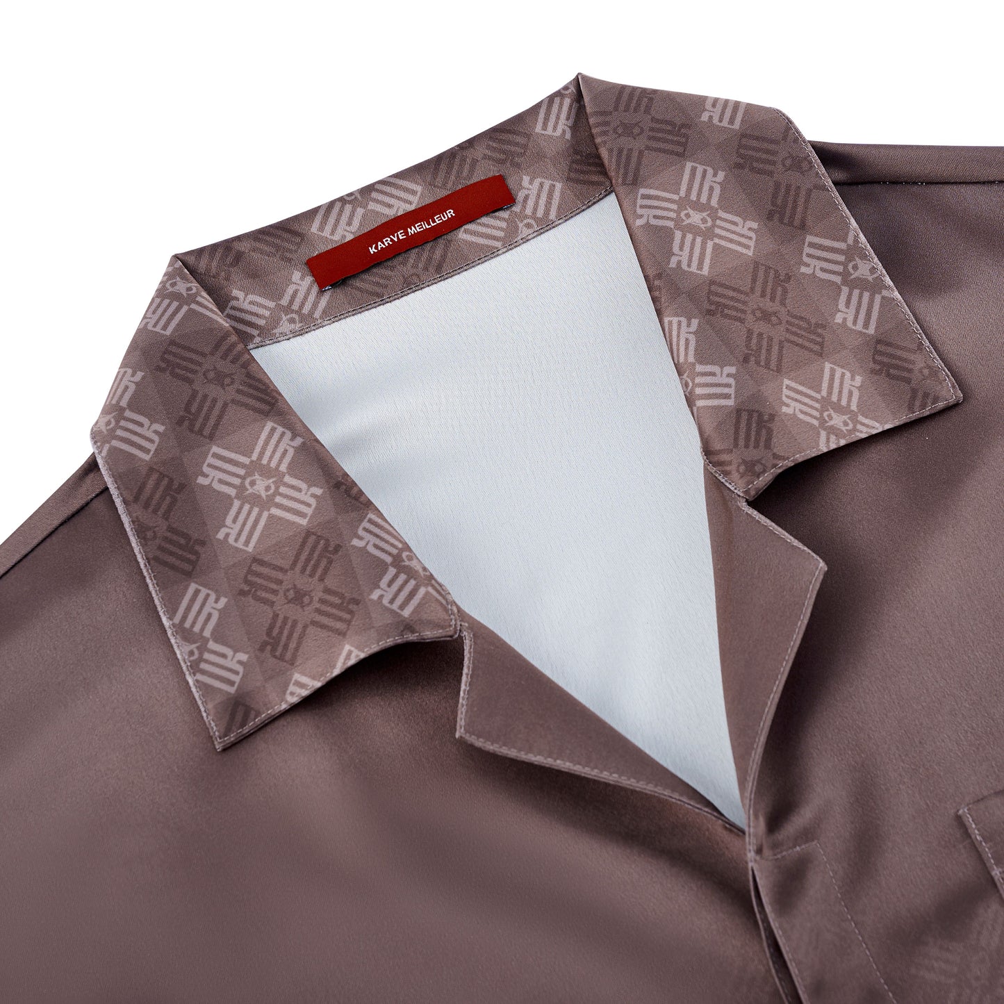 Clay Horizon Silk Shirt