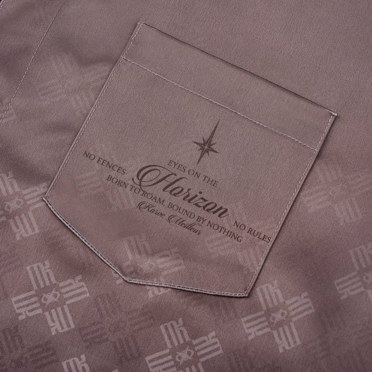 Clay Horizon Silk Shirt