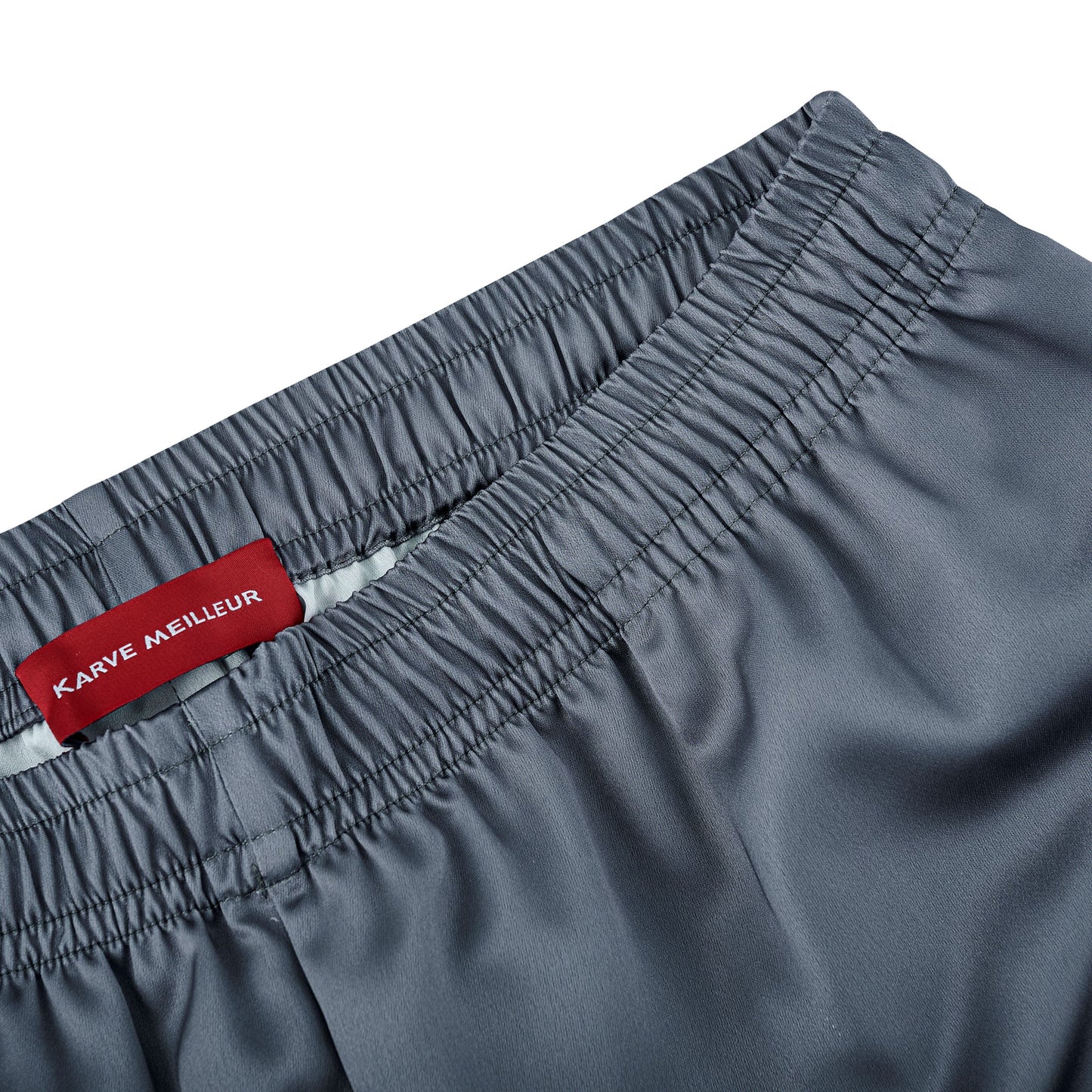 Silver Dust Silk Shorts