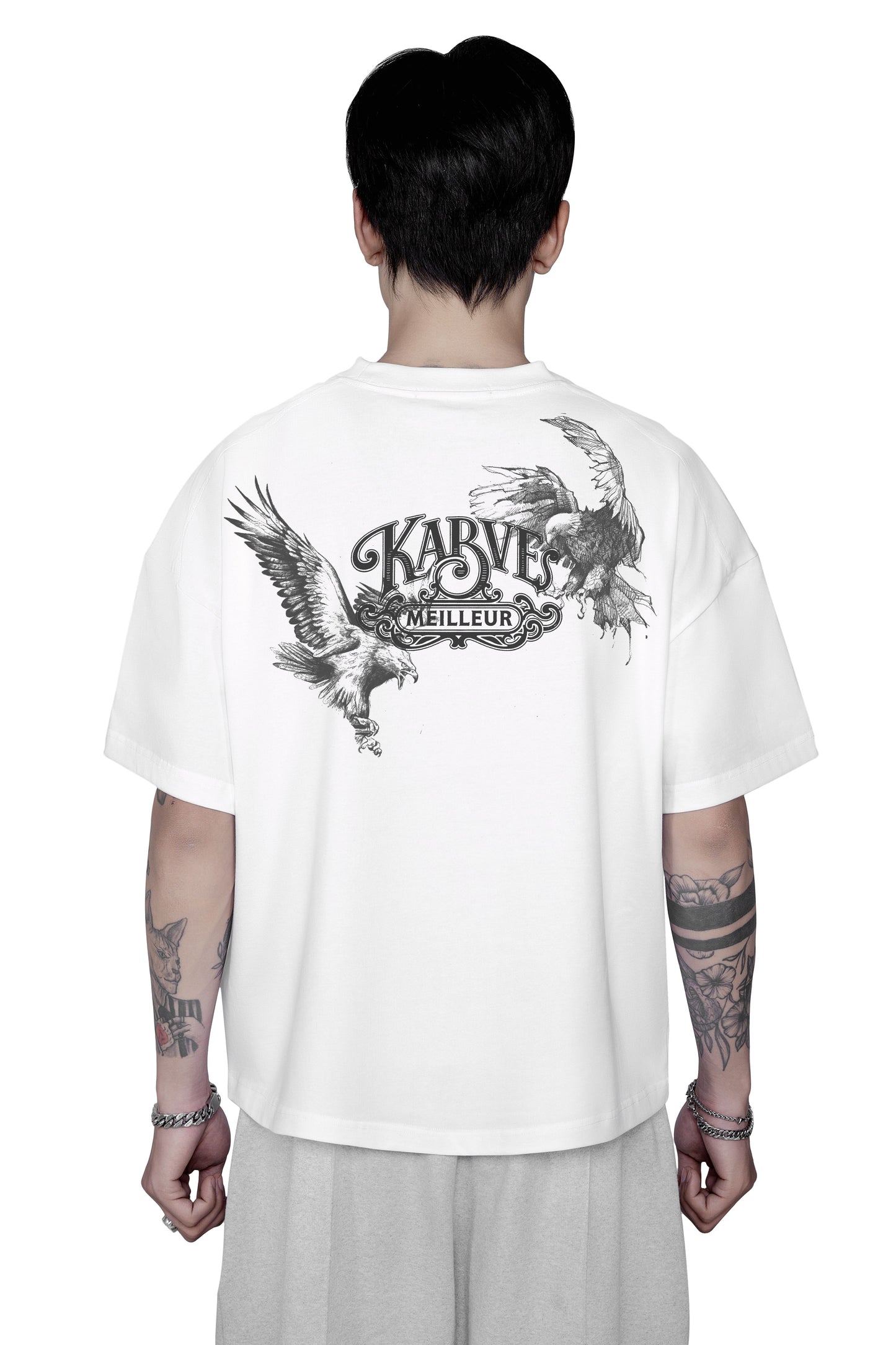 Eagel Boxy T-Shirt | Boxy Fit Graphic Tee