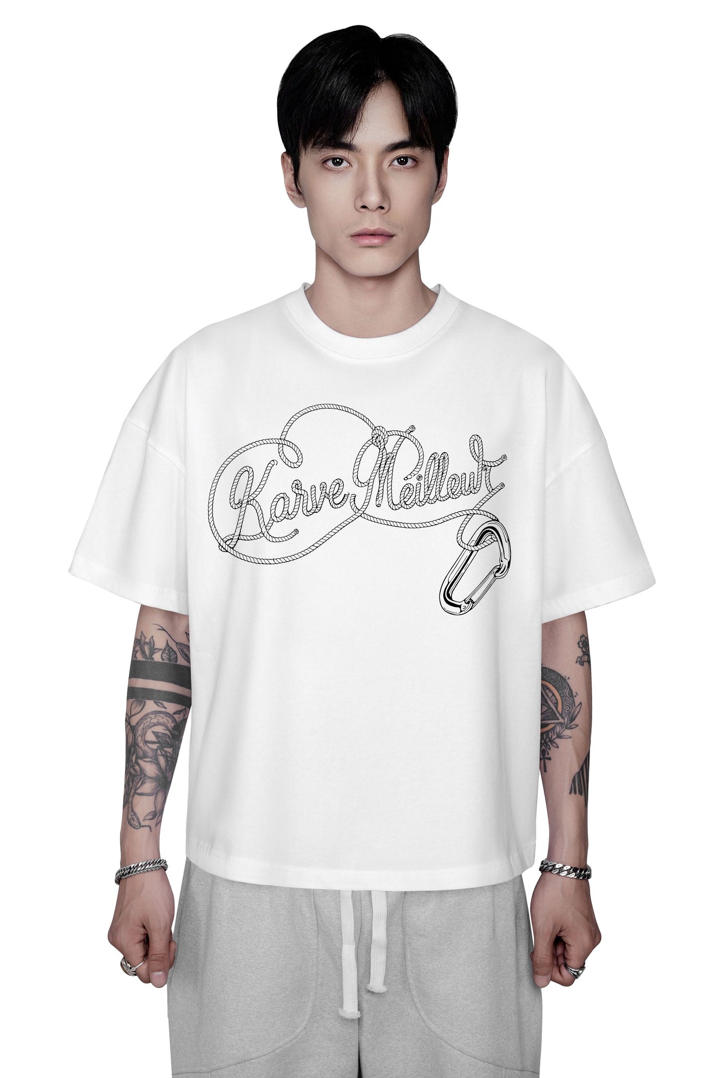 Iron Knot Boxy T-Shirt | Boxy Fit Graphic Tee