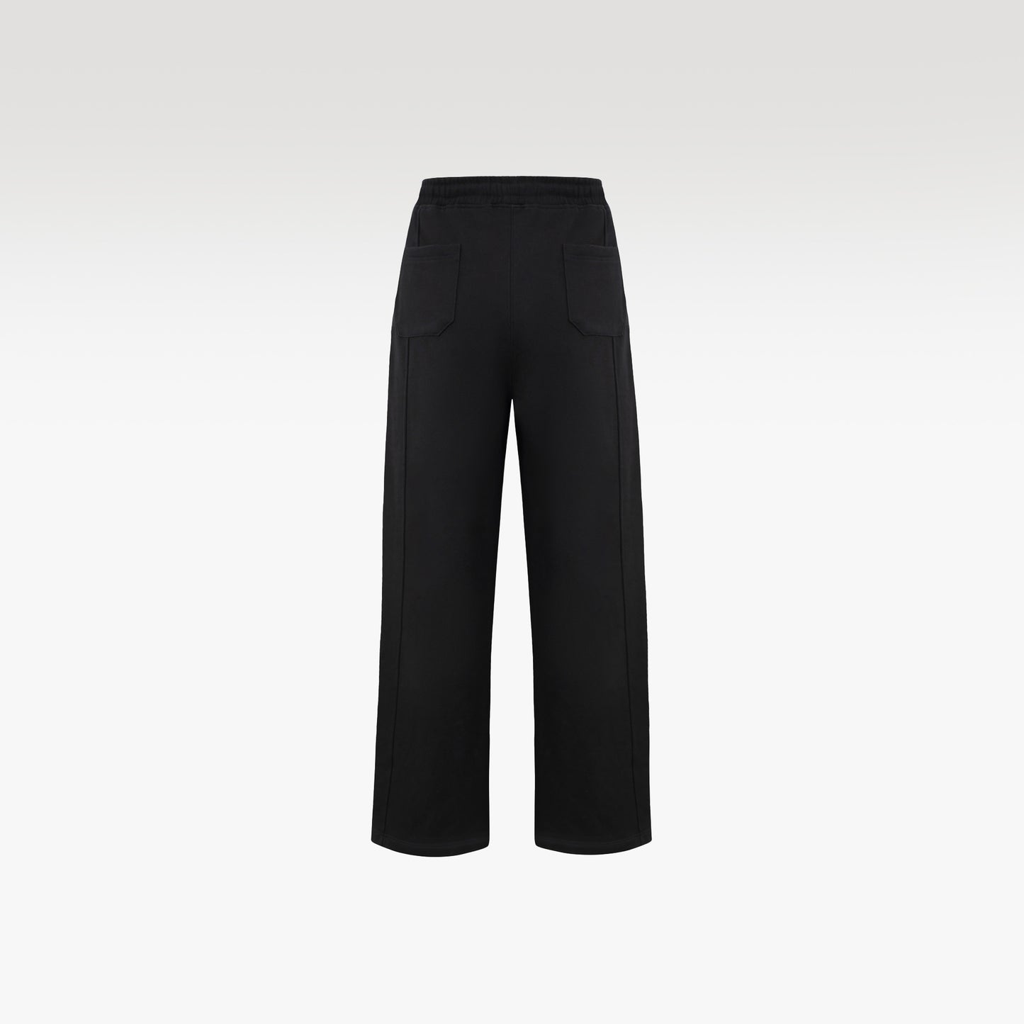 Carver Pants | Wide-Leg Black Scuba Ponte Elevated Athleisure Streetstyle