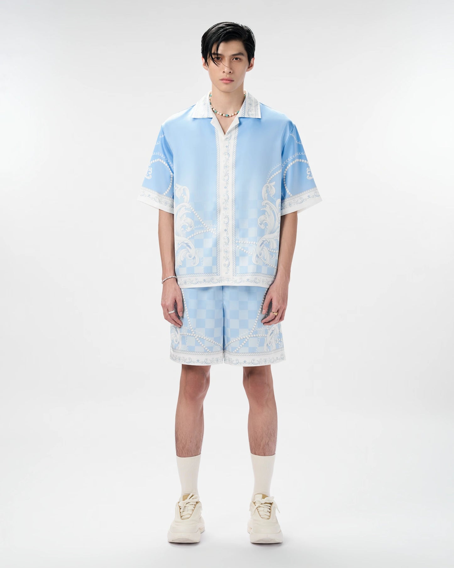 Metanoia Short - Sleeved Silk Shirt