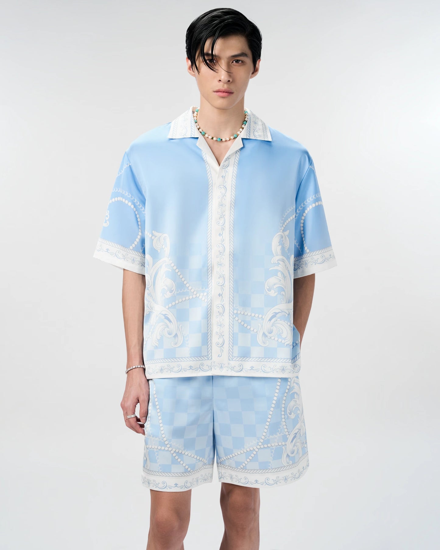 Metanoia Short - Sleeved Silk Shirt