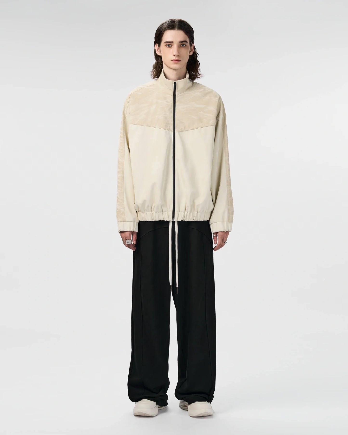 Carver Pants | Wide-Leg Black Scuba Ponte Elevated Athleisure Streetstyle