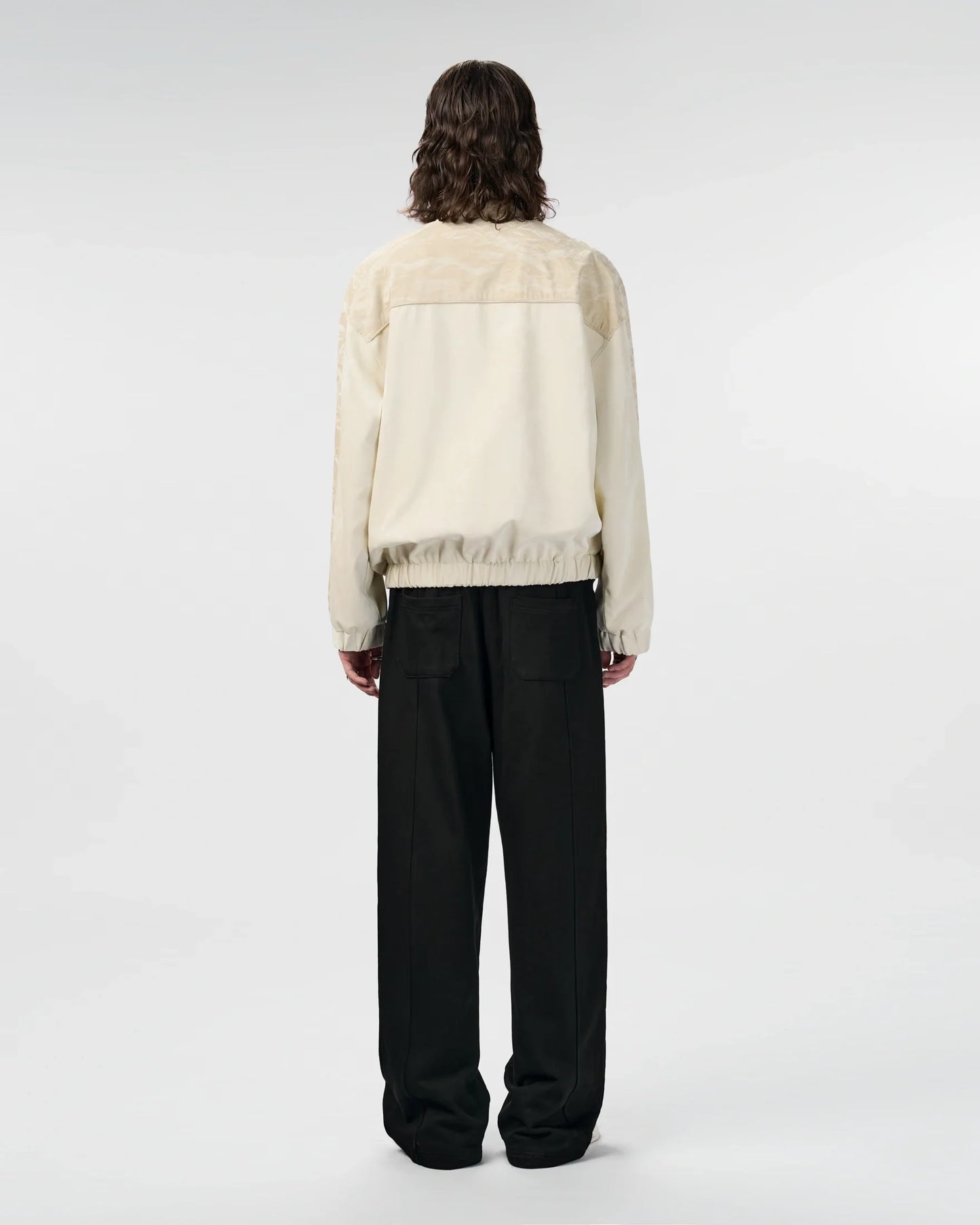 Carver Pants | Wide-Leg Black Scuba Ponte Elevated Athleisure Streetstyle