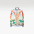 The Paysage Long-Sleeved Shirt | Proprietary SILKRA™ Baroque Oasis Print