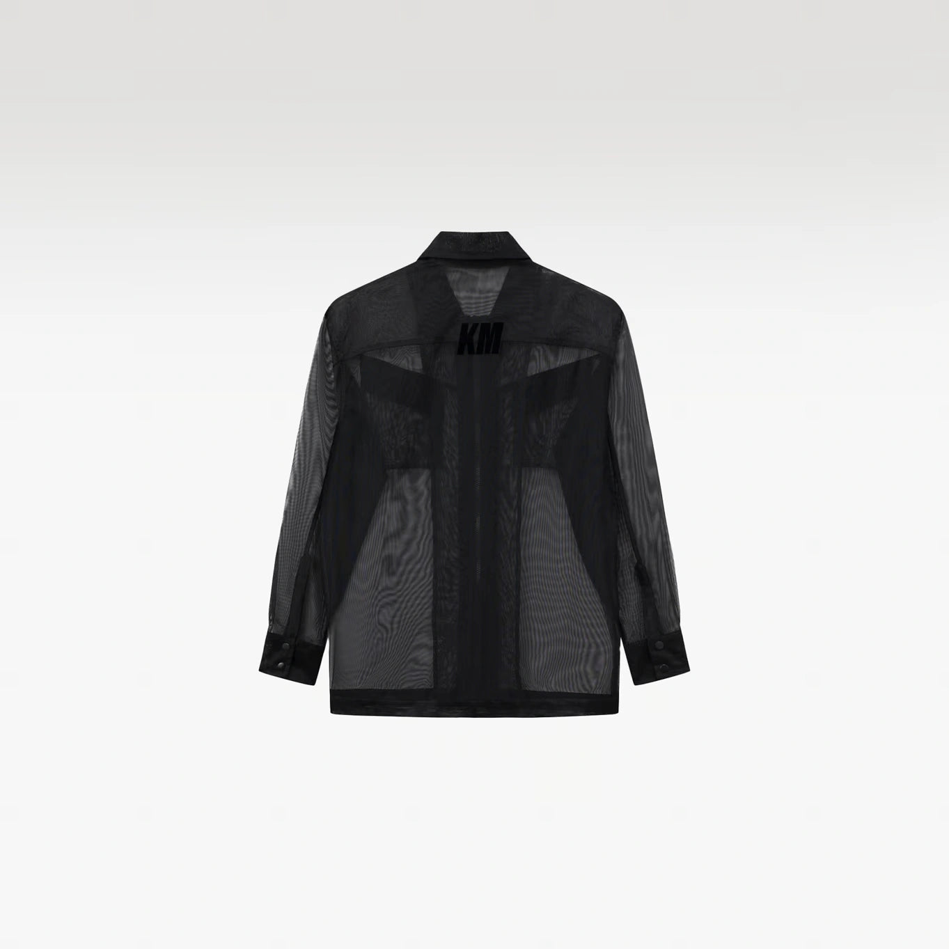 Veos Zip Black Shirt