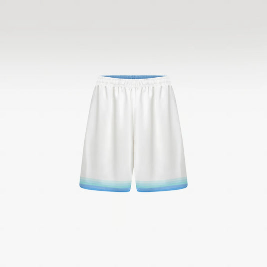 Odyssey Silk Shorts | Premium Printed Silk Gradient Peaceful Odyssey Art