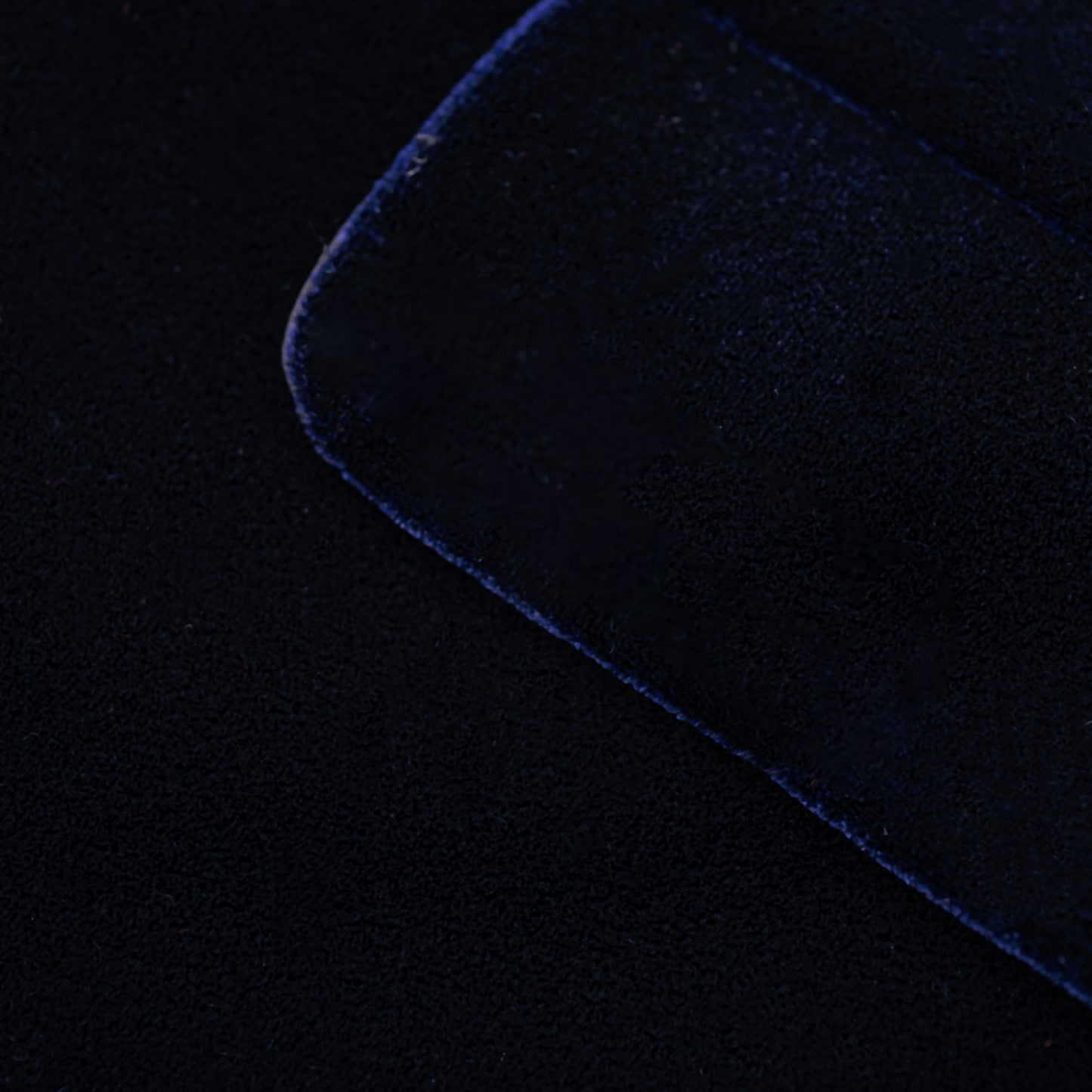 Navy Reverie Jacket |  Luxury Velvet Street Style Jacket, Signature Embroidered Decadent Bee