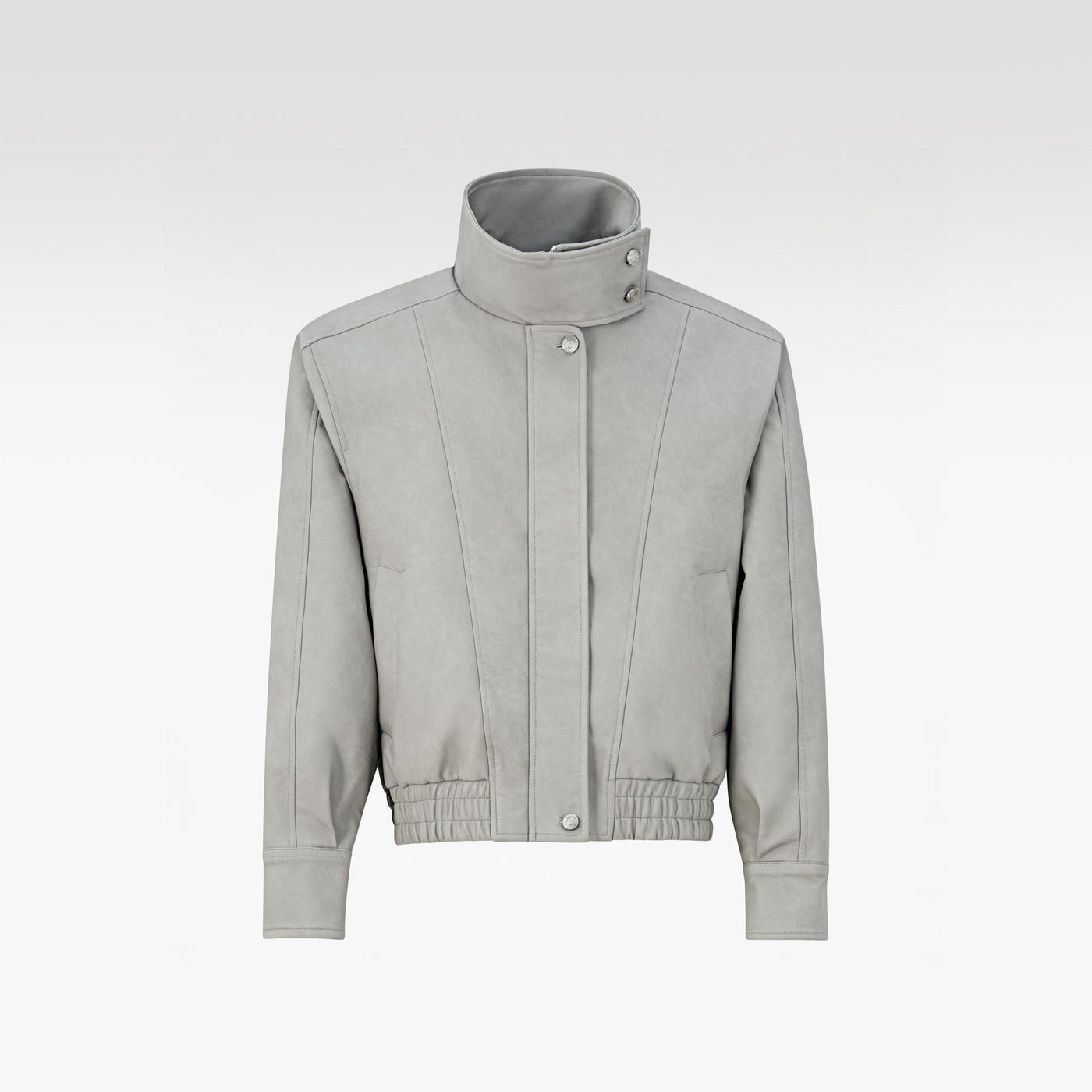 The Urban Pilot Faux Suede Jacket | Faux Suede Stand Collar Essential Wear