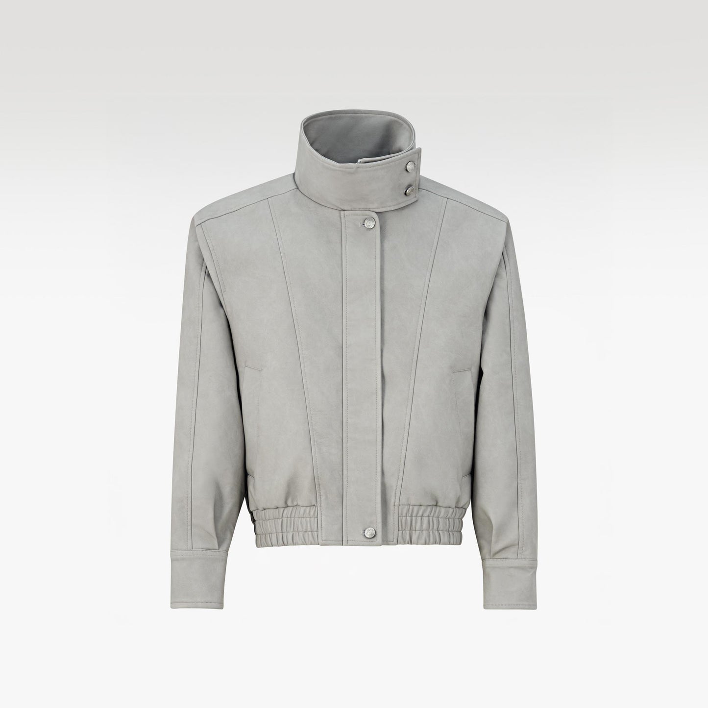 The Urban Pilot Faux Suede Jacket | Faux Suede Stand Collar Essential Wear