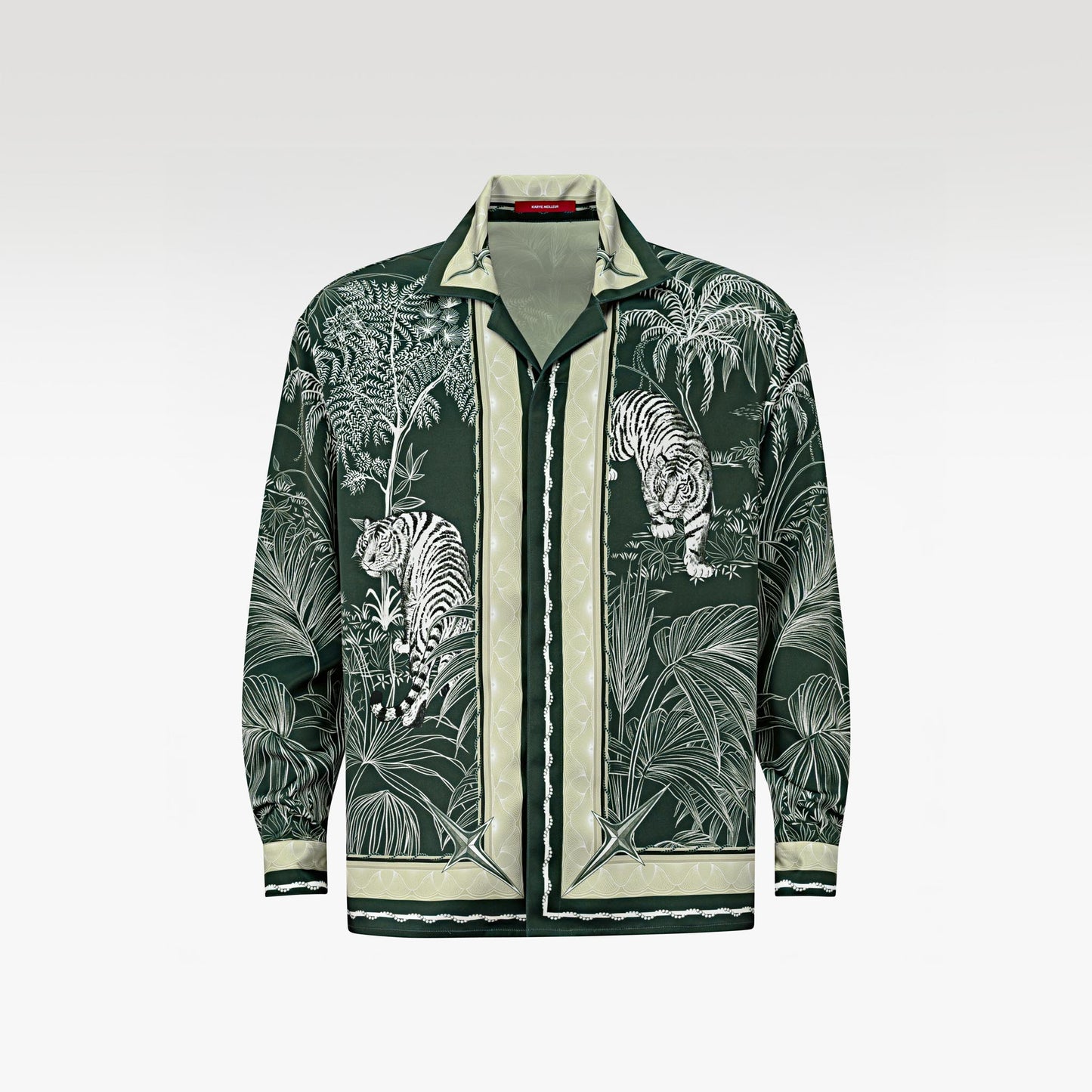 The Safari Silk Shirt | Premium Silk Cuban Collar