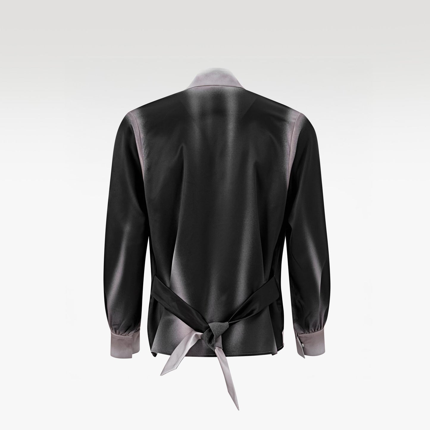 The Shadow Veil Silk Shirt | Premium Silk Relaxed Nocturnal