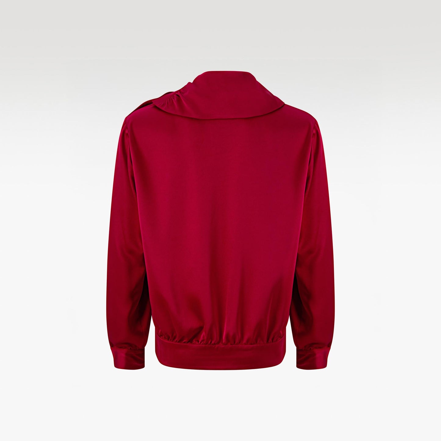 The Shrouded Sovereign Silk Shirt | Premium Silk Oversized Statement