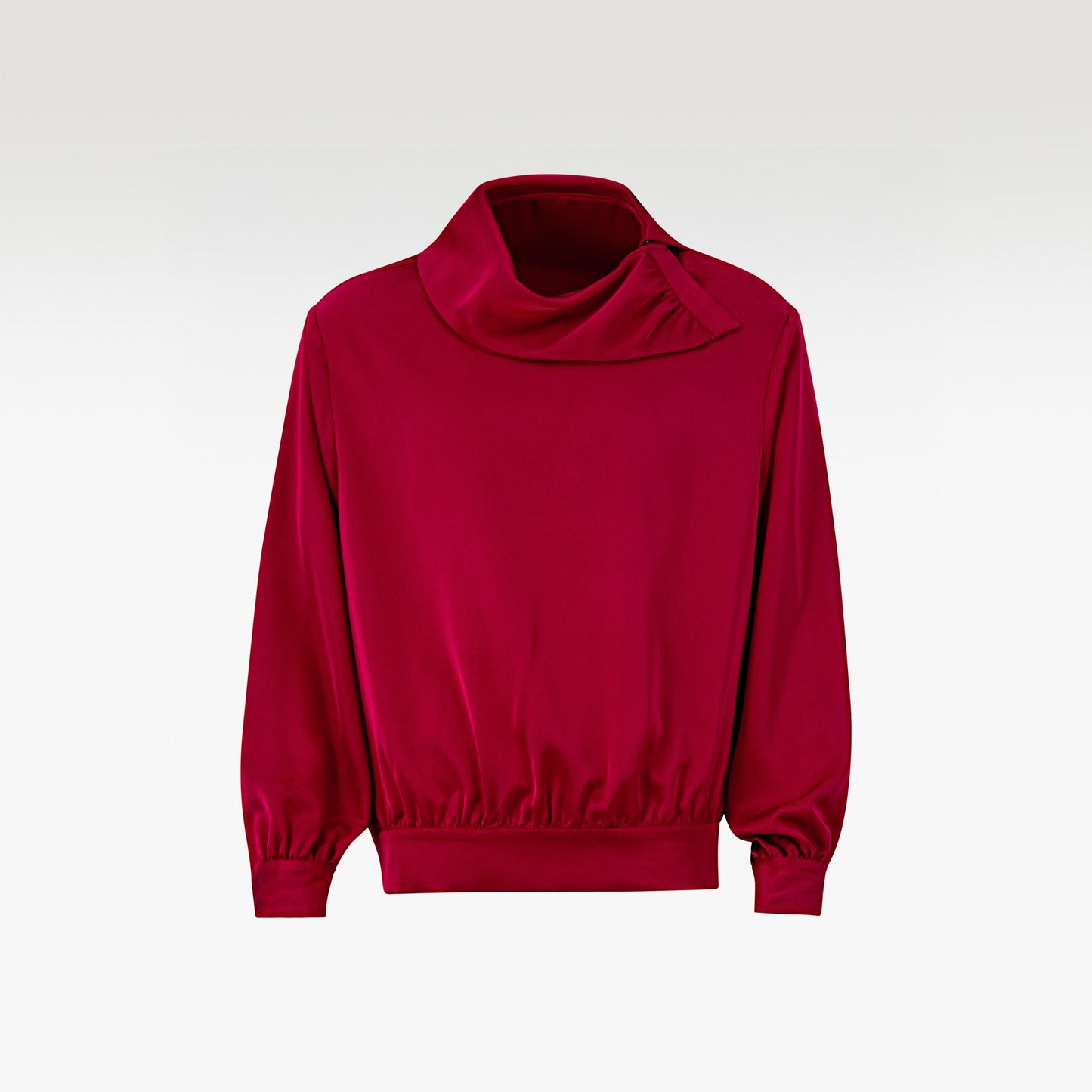 The Shrouded Sovereign Silk Shirt | Premium Silk Oversized Statement