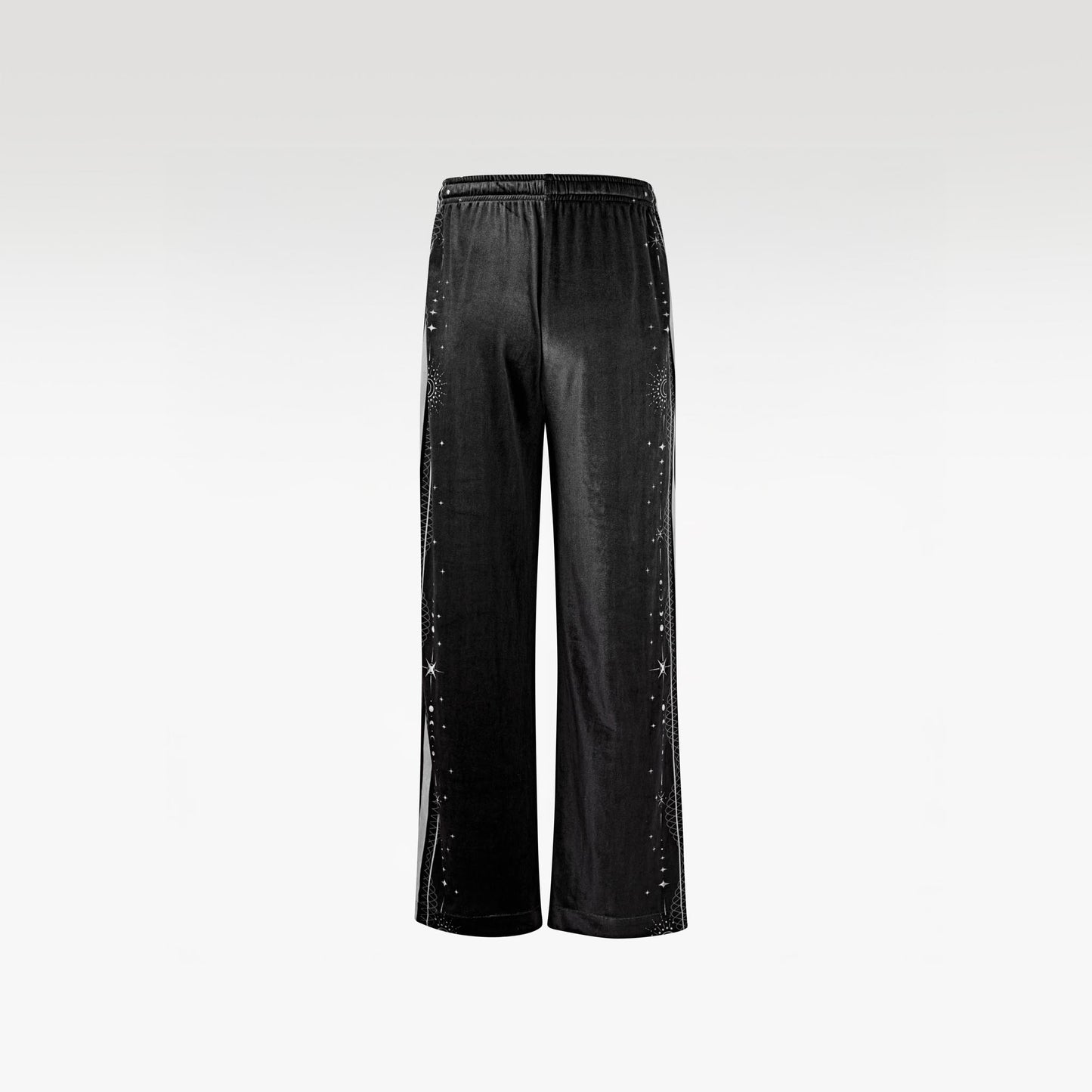 The Black Empire Velvet Pants | Premium Velvet Relaxed Modern Imperial