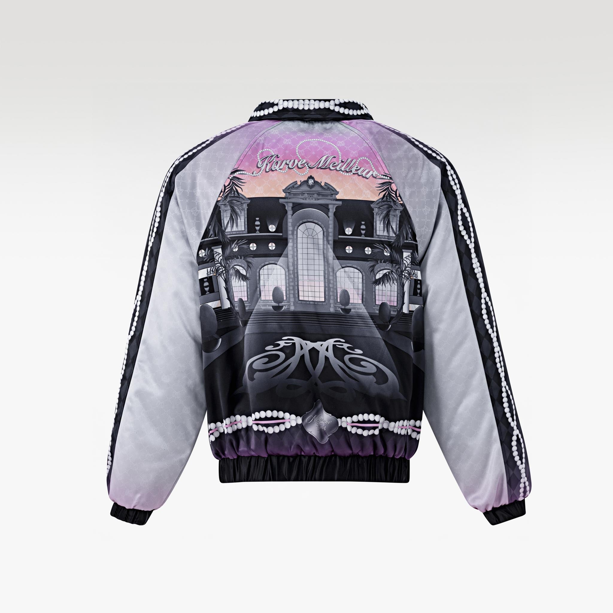 The Satin Dynasty Bomber Silk Jacket | Premium Silk Relaxed