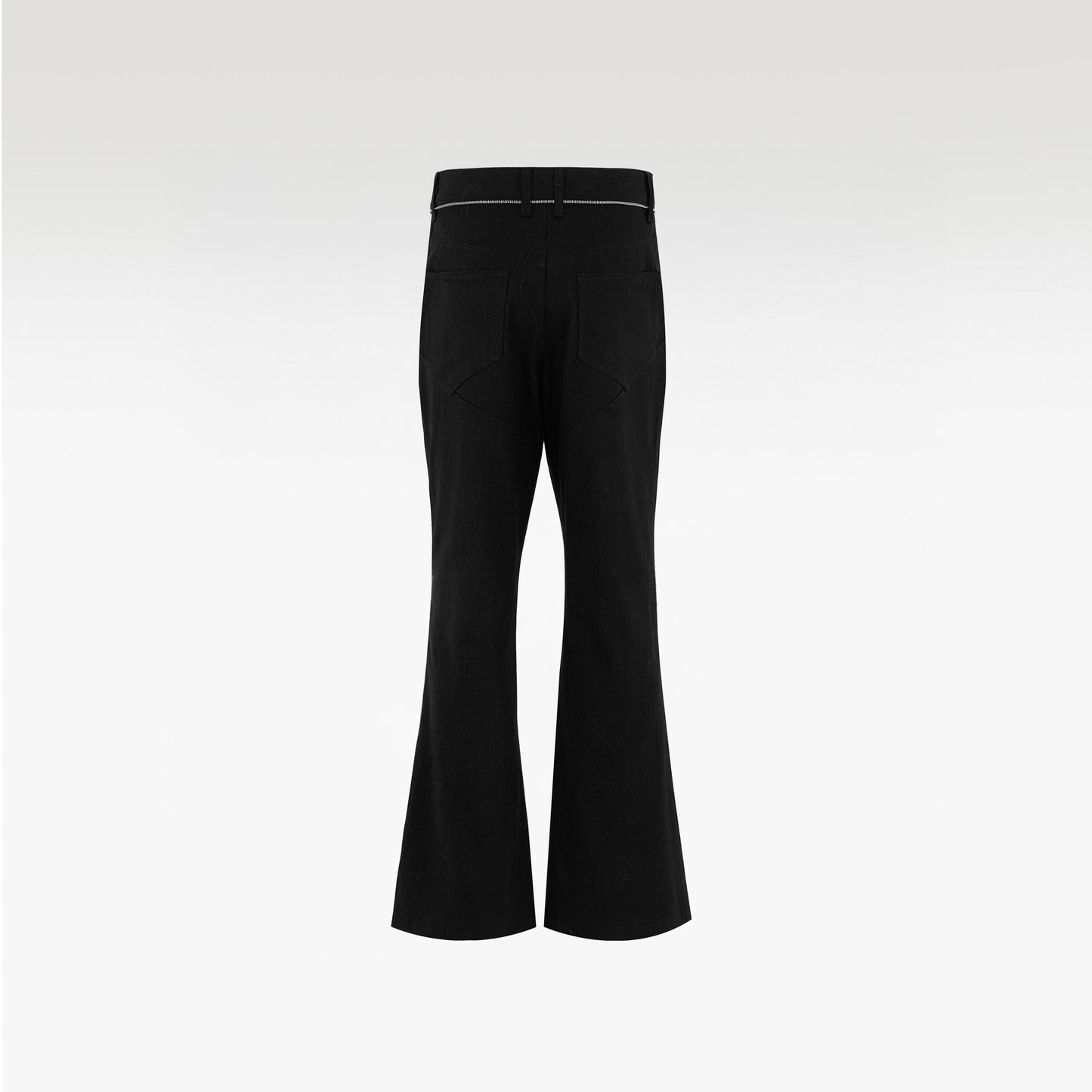 Project Mayhem Chinos Kaki Pants | Extreme Flared Zipper Streetwear