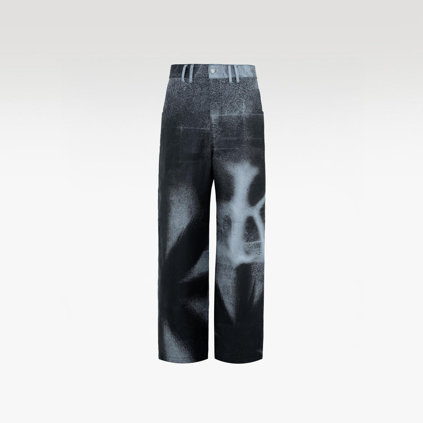 Blade Runner Kaki Pants | Streetwear Graffiti Wide-Leg Statement