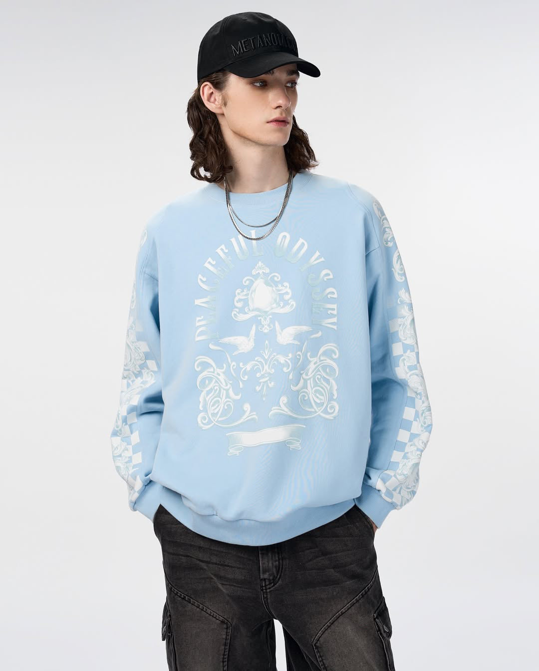 Gradient Long Sleeved Sweatshirt