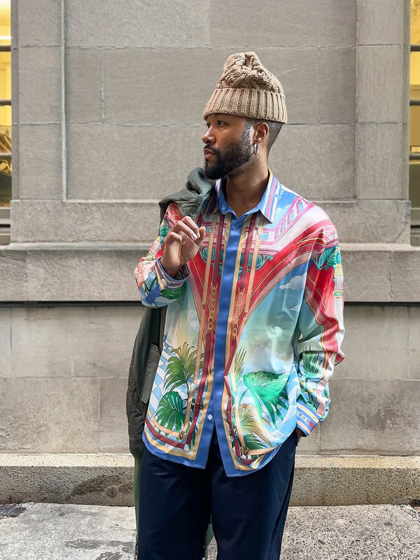 Paysage Silk Shirt