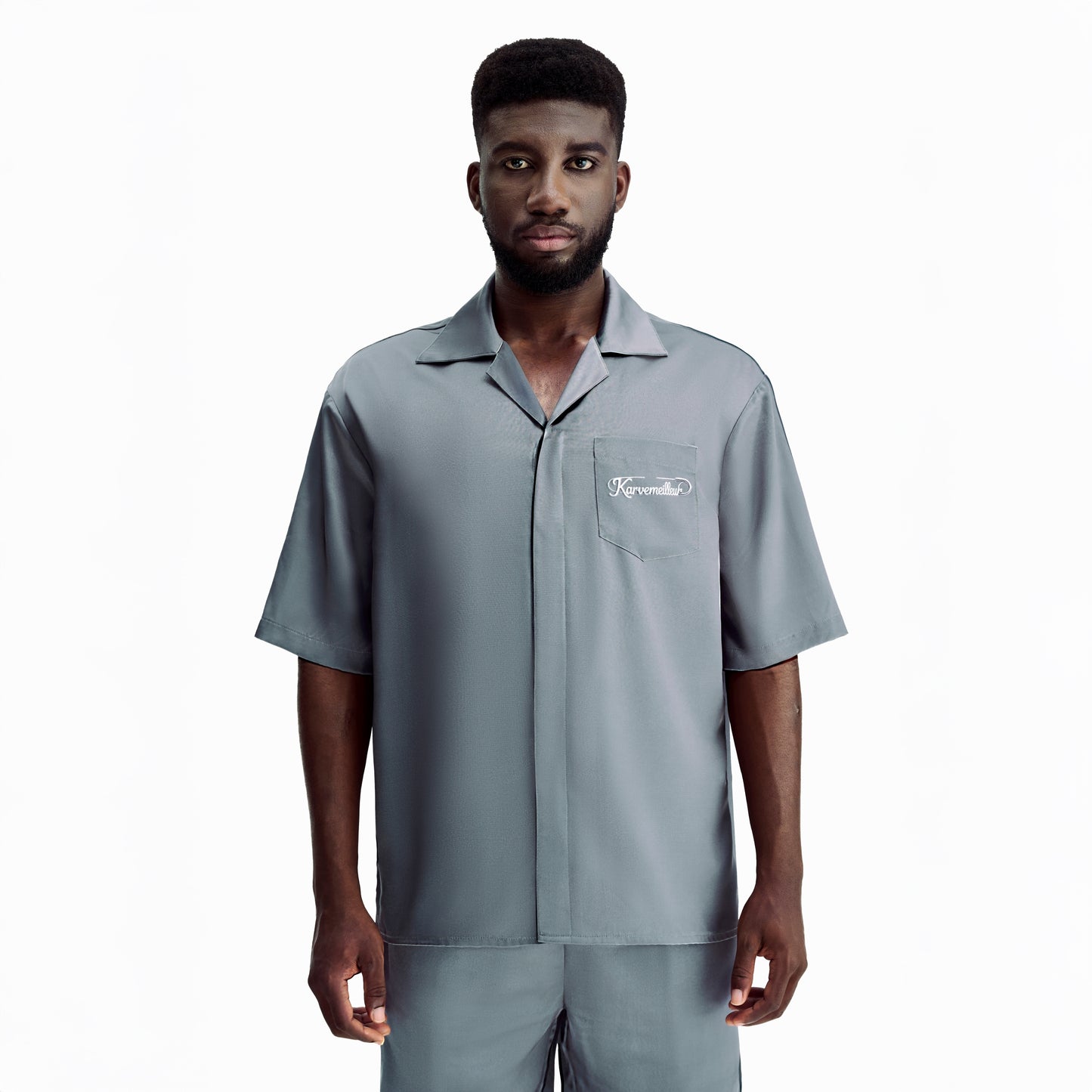 Silver Dust Silk Shirt