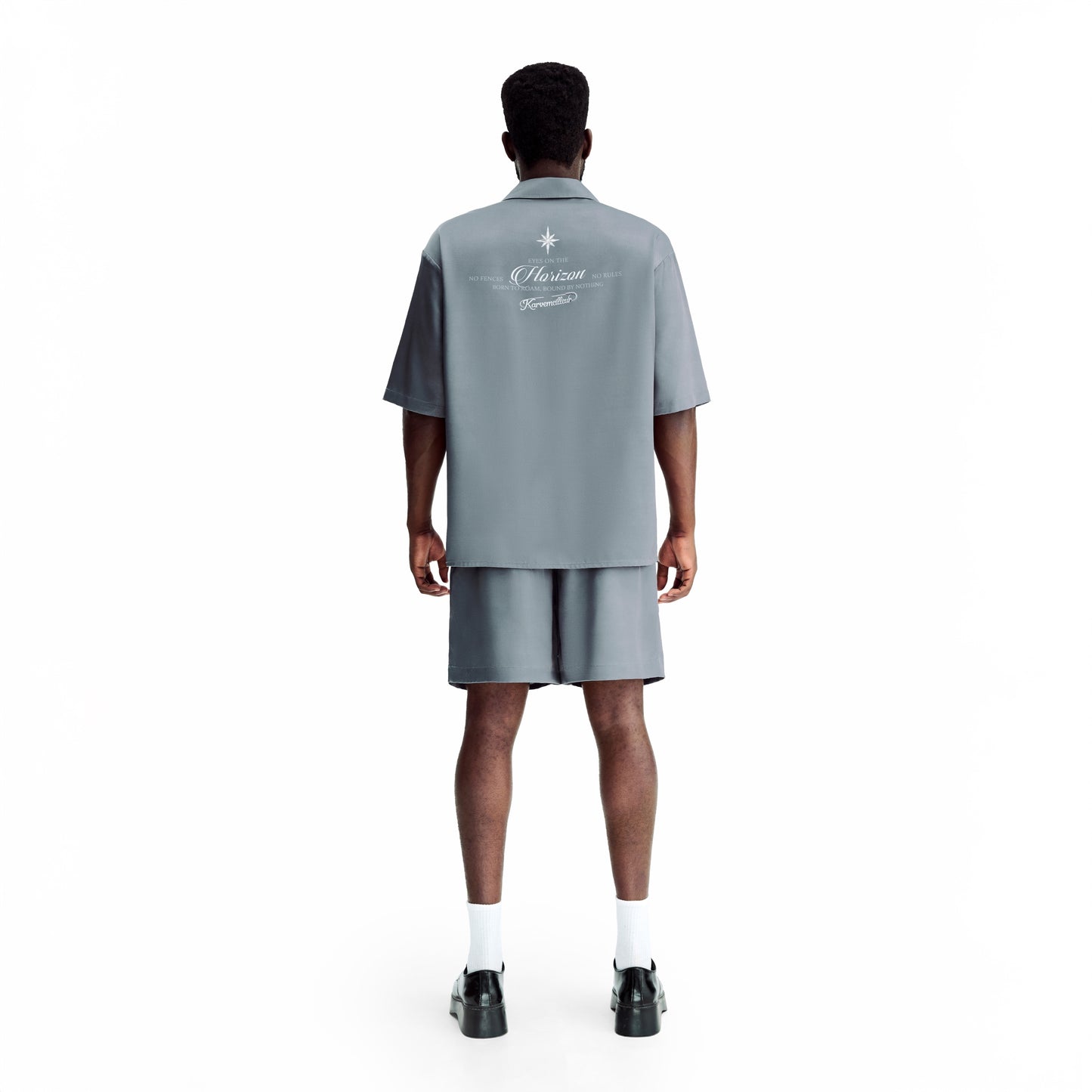 Silver Dust Silk Shorts