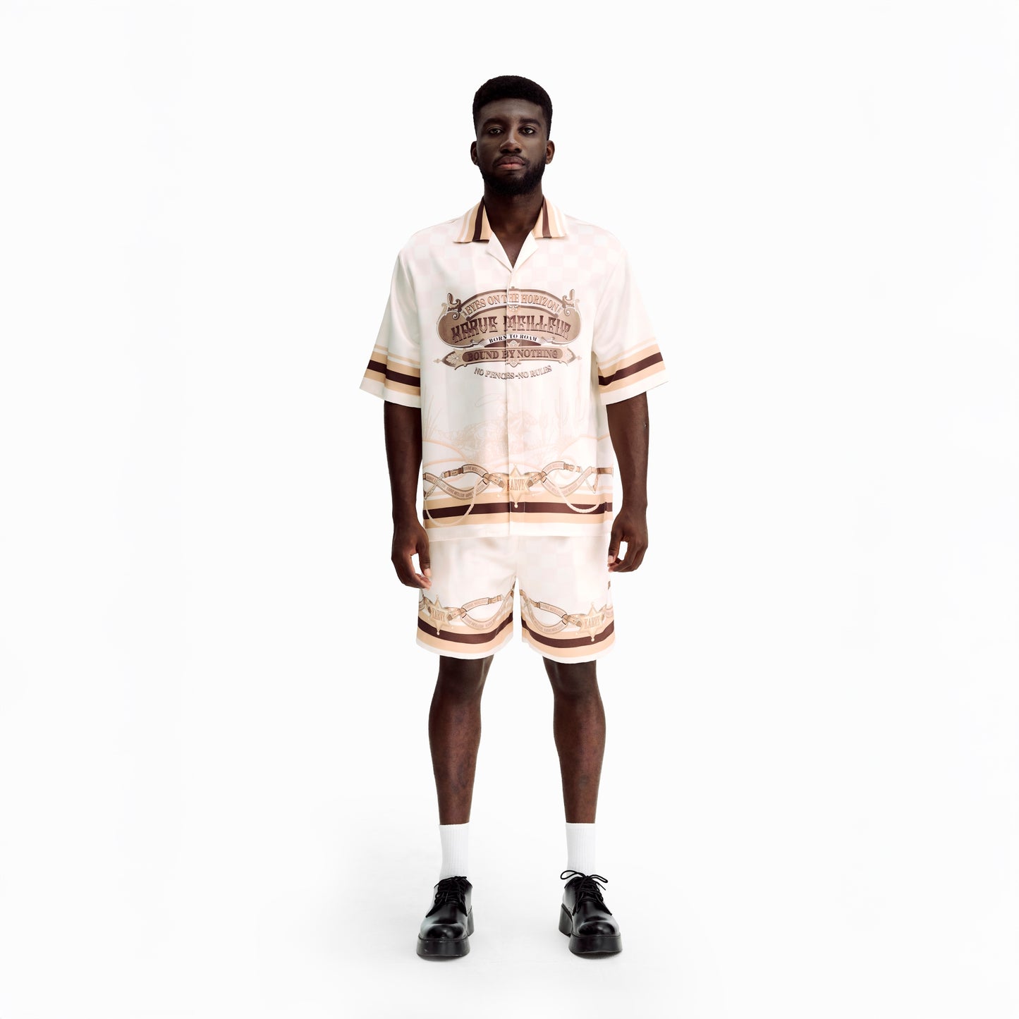 Sonoran Verse Silk Shorts