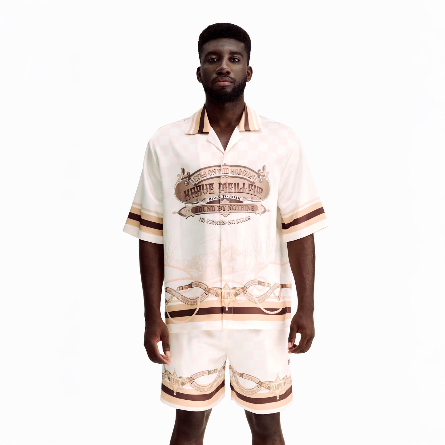 Sonoran Verse Silk Shorts