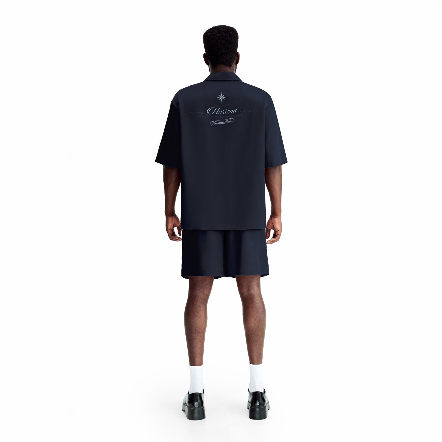 Obsidian Dust Silk Shorts