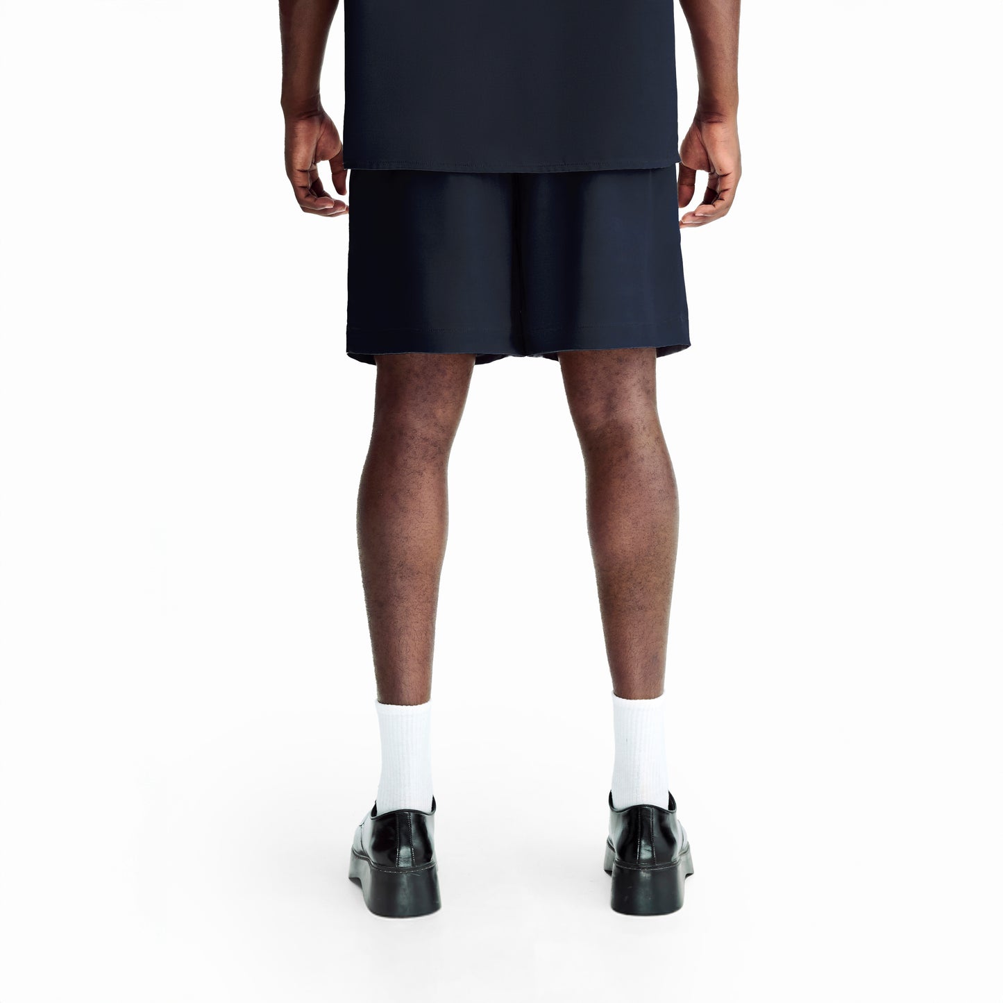Obsidian Dust Silk Shorts