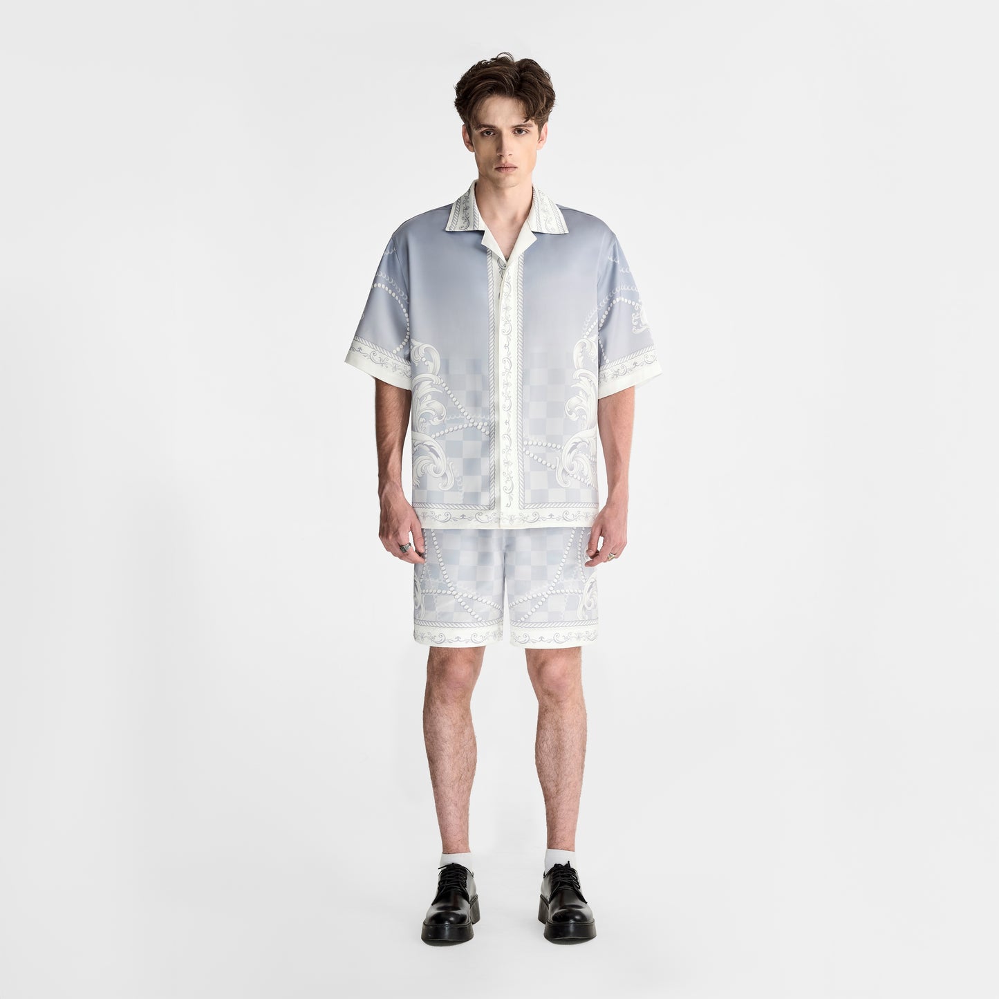 Karve Meilleur Epiphany Silk Shorts - Grey