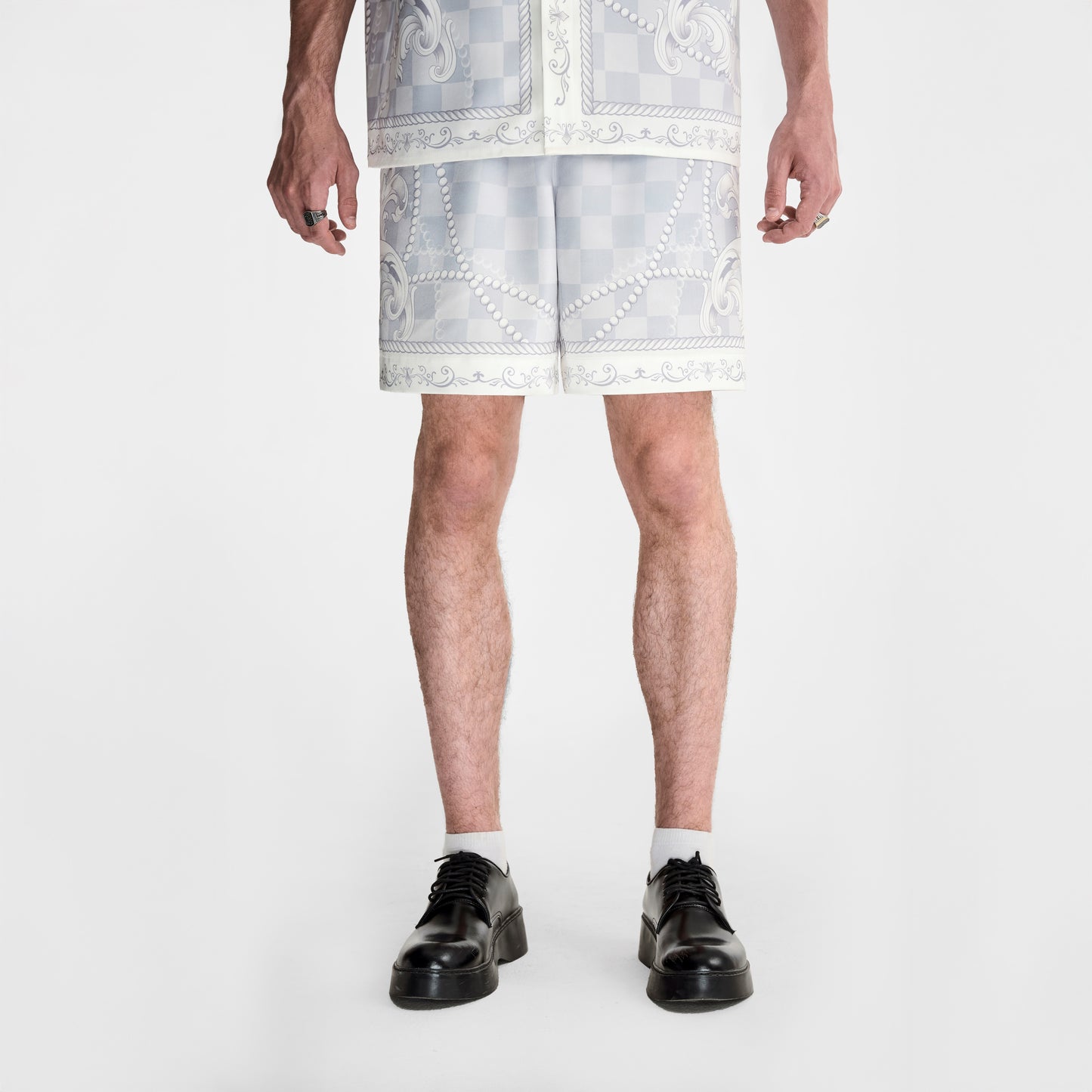 Karve Meilleur Epiphany Silk Shorts - Grey