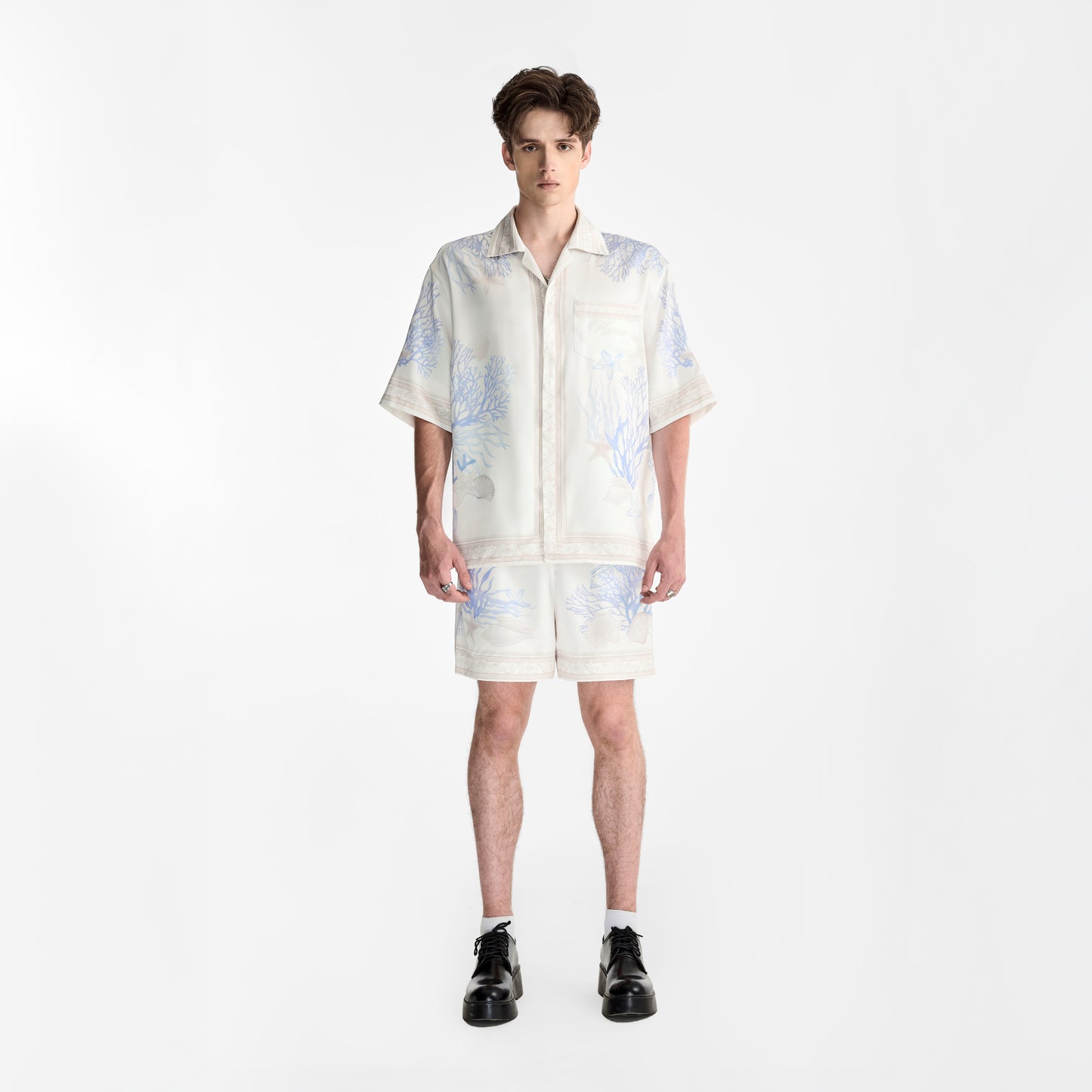 Rococo Coraline White Silk Shirt